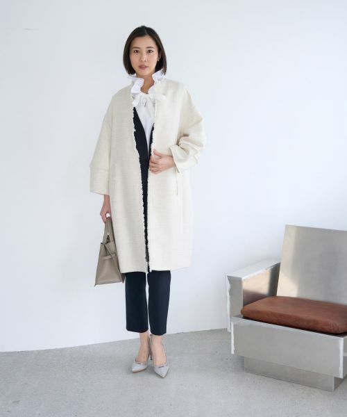 NEMIKA / ネミカ その他アウター | ノーカラーコート【NEMIKA】 | 詳細7