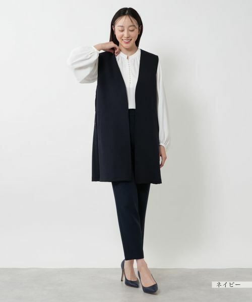 NEMIKA / ネミカ テーラードジャケット | ノーカラージレ【NEMIKA】 | 詳細1