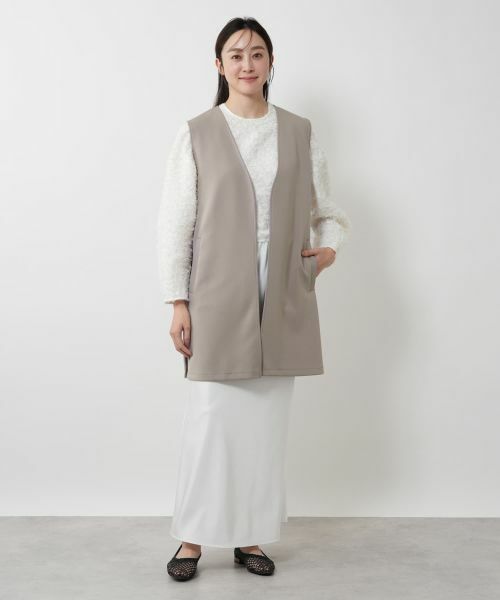 NEMIKA / ネミカ テーラードジャケット | ノーカラージレ【NEMIKA】 | 詳細17