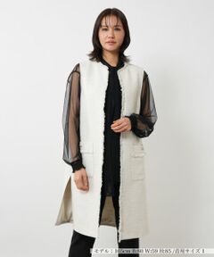 NEMIKA / ネミカ テーラードジャケット | ロングジレ【NEMIKA】