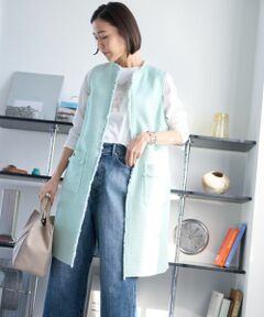 NEMIKA / ネミカ テーラードジャケット | ロングジレ【NEMIKA】