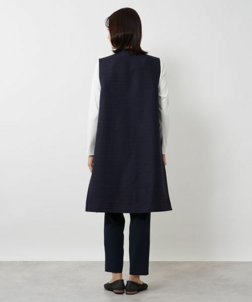 NEMIKA / ネミカ テーラードジャケット | ロングジレ【NEMIKA】 | 詳細19