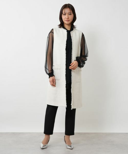 NEMIKA / ネミカ テーラードジャケット | ロングジレ【NEMIKA】 | 詳細20