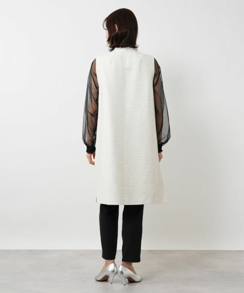 NEMIKA / ネミカ テーラードジャケット | ロングジレ【NEMIKA】 | 詳細22