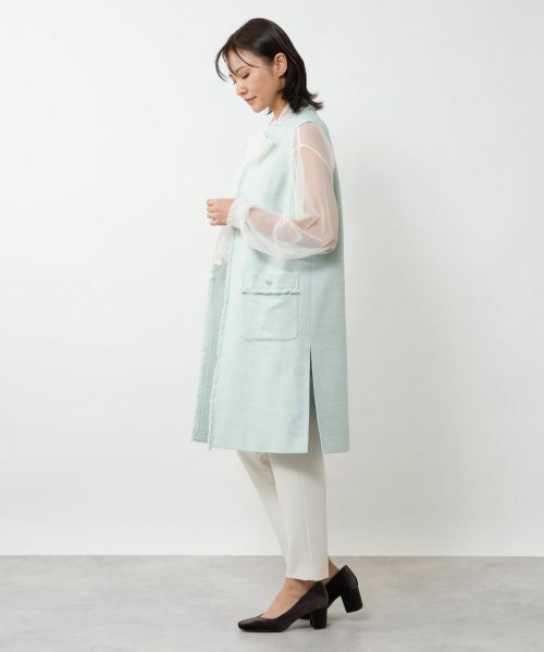 NEMIKA / ネミカ テーラードジャケット | ロングジレ【NEMIKA】 | 詳細24