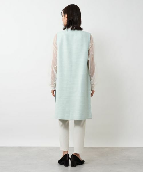 NEMIKA / ネミカ テーラードジャケット | ロングジレ【NEMIKA】 | 詳細25