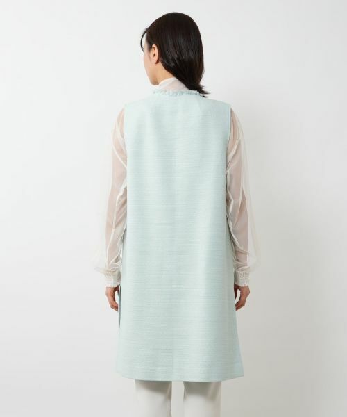 NEMIKA / ネミカ テーラードジャケット | ロングジレ【NEMIKA】 | 詳細28