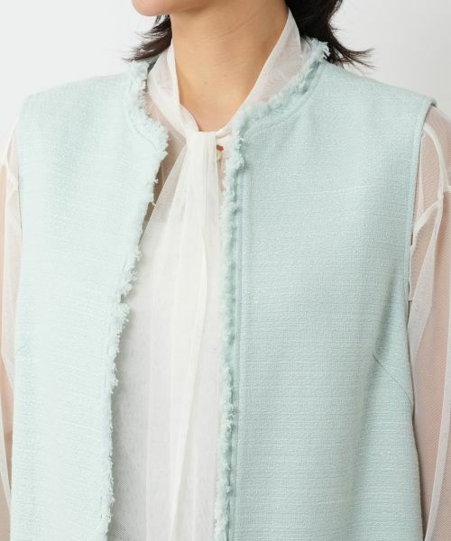 NEMIKA / ネミカ テーラードジャケット | ロングジレ【NEMIKA】 | 詳細29