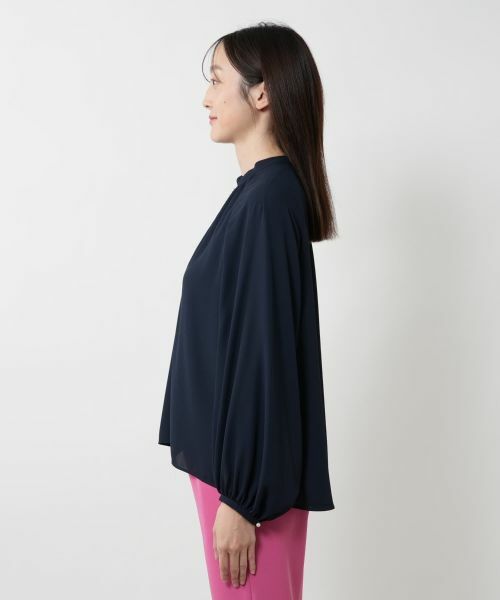 NEMIKA / ネミカ シャツ・ブラウス | パール調ボタンブラウス【NEMIKA】 | 詳細11