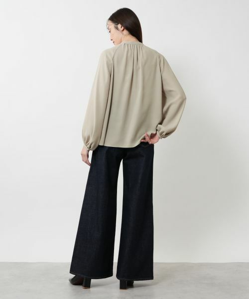 NEMIKA / ネミカ シャツ・ブラウス | パール調ボタンブラウス【NEMIKA】 | 詳細6