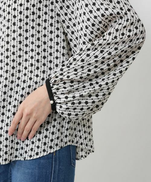 NEMIKA / ネミカ シャツ・ブラウス | プリントブラウス【NEMIKA】 | 詳細10