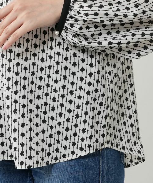 NEMIKA / ネミカ シャツ・ブラウス | プリントブラウス【NEMIKA】 | 詳細11