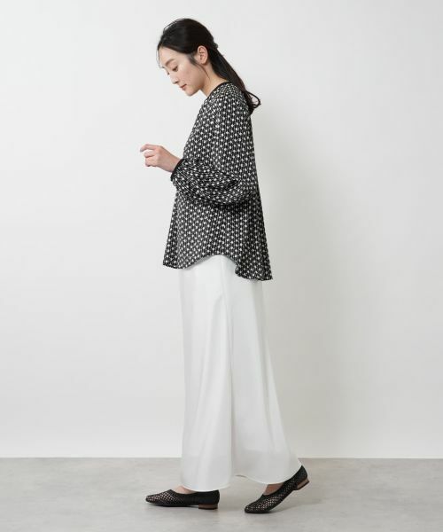 NEMIKA / ネミカ シャツ・ブラウス | プリントブラウス【NEMIKA】 | 詳細14