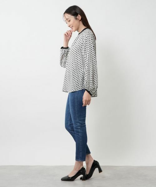 NEMIKA / ネミカ シャツ・ブラウス | プリントブラウス【NEMIKA】 | 詳細2