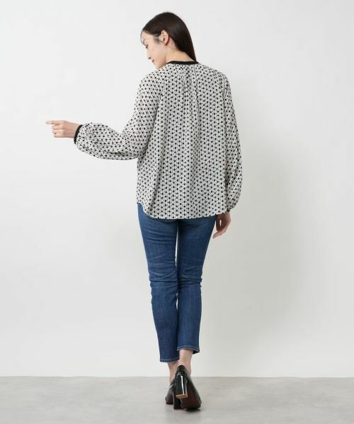 NEMIKA / ネミカ シャツ・ブラウス | プリントブラウス【NEMIKA】 | 詳細3
