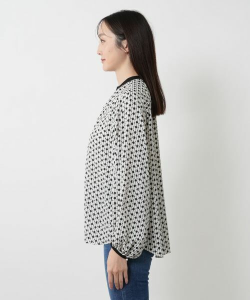 NEMIKA / ネミカ シャツ・ブラウス | プリントブラウス【NEMIKA】 | 詳細5