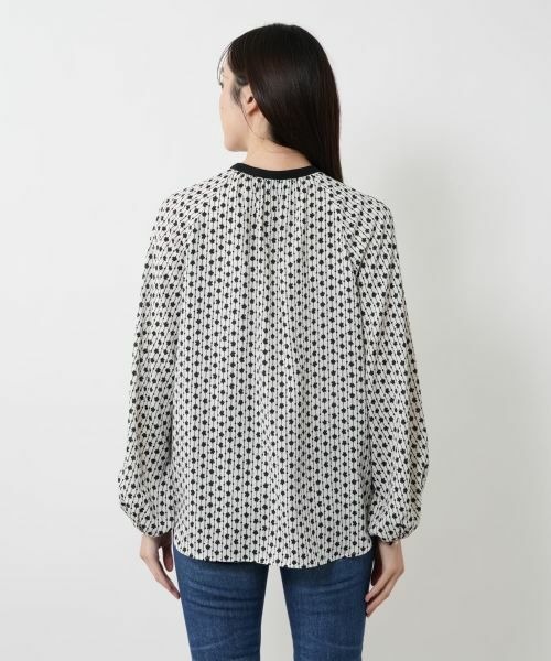 NEMIKA / ネミカ シャツ・ブラウス | プリントブラウス【NEMIKA】 | 詳細6