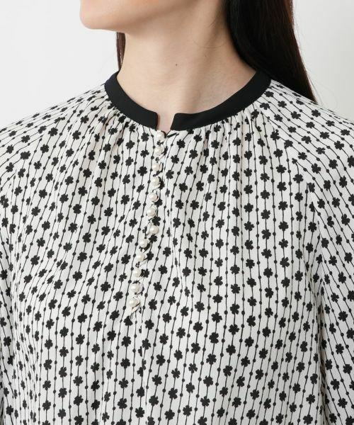NEMIKA / ネミカ シャツ・ブラウス | プリントブラウス【NEMIKA】 | 詳細7