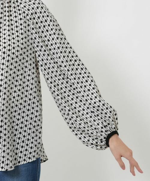 NEMIKA / ネミカ シャツ・ブラウス | プリントブラウス【NEMIKA】 | 詳細9