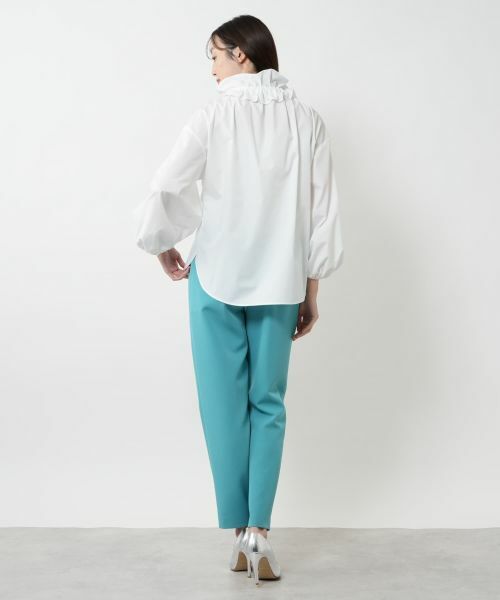 NEMIKA / ネミカ シャツ・ブラウス | フリルネックブラウス【NEMIKA】 | 詳細3