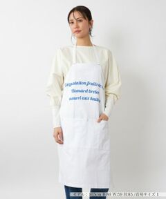 NEMIKA / ネミカ その他小物 | フレンチロゴプリントエプロン【Le Minor】