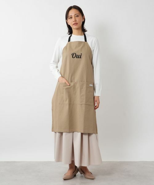 NEMIKA / ネミカ その他小物 | フレンチロゴプリントエプロン【Le Minor】 | 詳細1