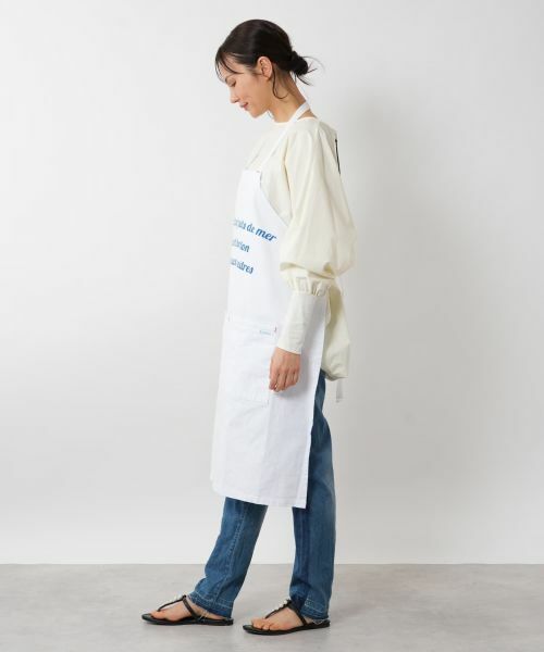 NEMIKA / ネミカ その他小物 | フレンチロゴプリントエプロン【Le Minor】 | 詳細5