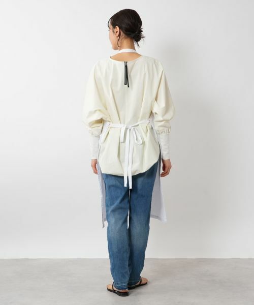 NEMIKA / ネミカ その他小物 | フレンチロゴプリントエプロン【Le Minor】 | 詳細6