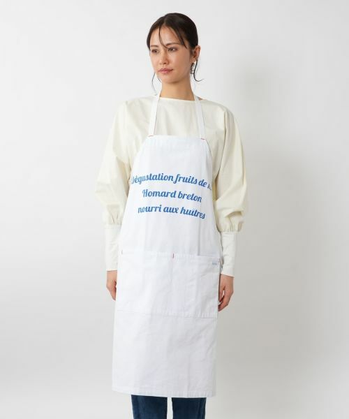 NEMIKA / ネミカ その他小物 | フレンチロゴプリントエプロン【Le Minor】 | 詳細7