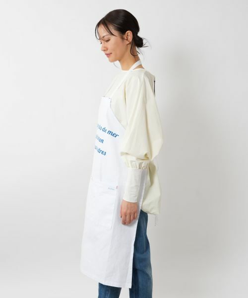 NEMIKA / ネミカ その他小物 | フレンチロゴプリントエプロン【Le Minor】 | 詳細8