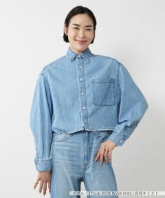 NEMIKA / ネミカ シャツ・ブラウス | クロップドデニムシャツ【UPPER HIGHTS】