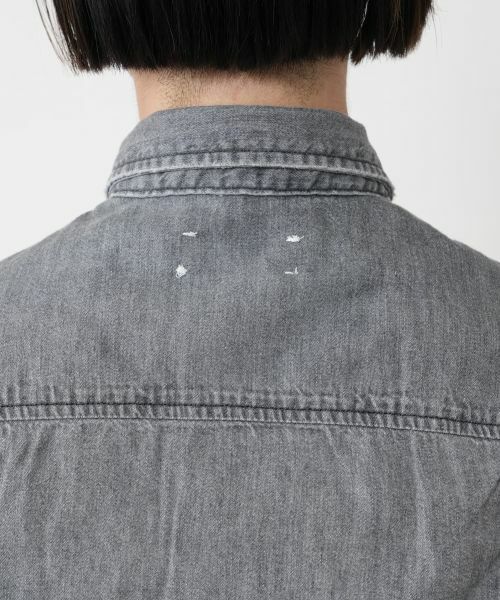 NEMIKA / ネミカ シャツ・ブラウス | クロップドデニムシャツ【UPPER HIGHTS】 | 詳細11