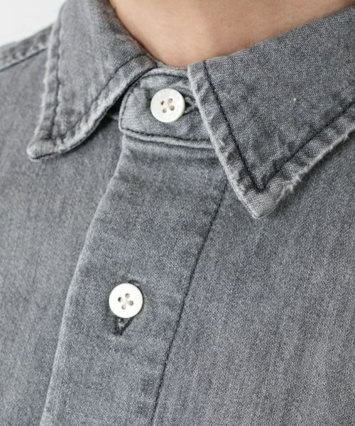 NEMIKA / ネミカ シャツ・ブラウス | クロップドデニムシャツ【UPPER HIGHTS】 | 詳細14