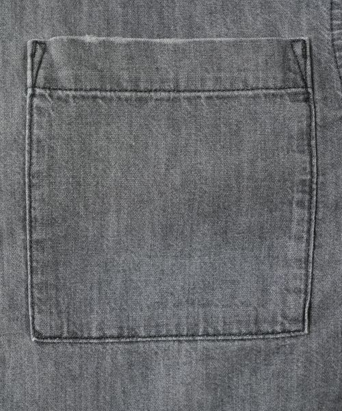 NEMIKA / ネミカ シャツ・ブラウス | クロップドデニムシャツ【UPPER HIGHTS】 | 詳細15