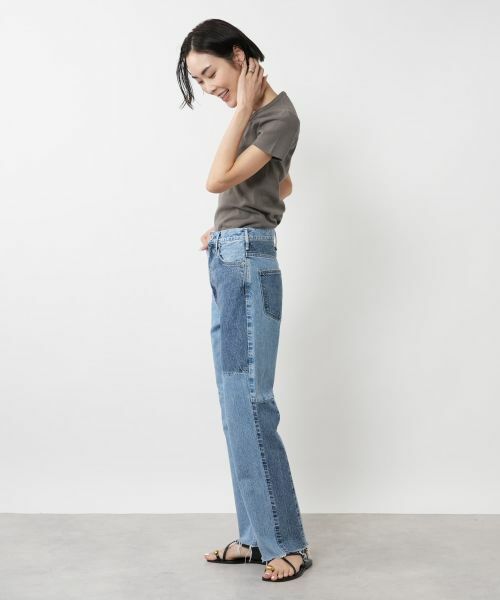 NEMIKA / ネミカ デニムパンツ | パッチワークデザインデニムパンツ【UPPER HIGHTS】 | 詳細2