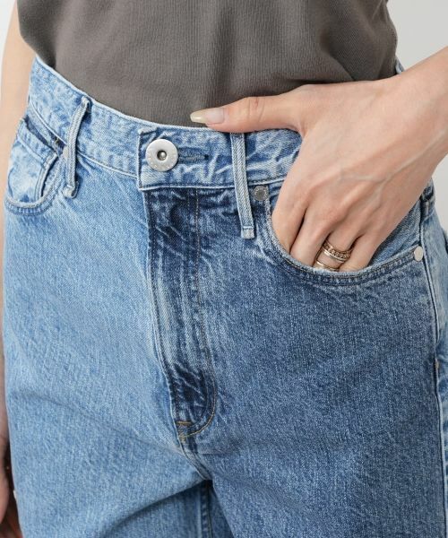 パッチワークデザインデニムパンツ【UPPER HIGHTS】 （デニム