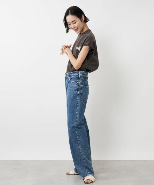 NEMIKA / ネミカ デニムパンツ | ワイドテーパードデニムパンツ【UPPER HIGHTS】 | 詳細2