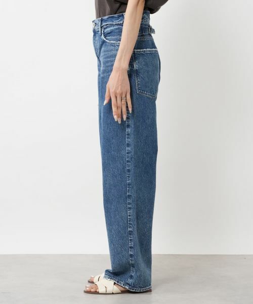 NEMIKA / ネミカ デニムパンツ | ワイドテーパードデニムパンツ【UPPER HIGHTS】 | 詳細5