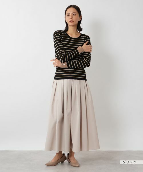 NEMIKA / ネミカ ニット・セーター | ボーダープルオーバー【NEMIKA】 | 詳細1