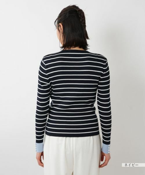 NEMIKA / ネミカ ニット・セーター | ボーダープルオーバー【NEMIKA】 | 詳細12