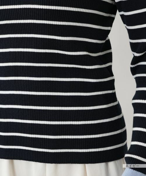 NEMIKA / ネミカ ニット・セーター | ボーダープルオーバー【NEMIKA】 | 詳細16