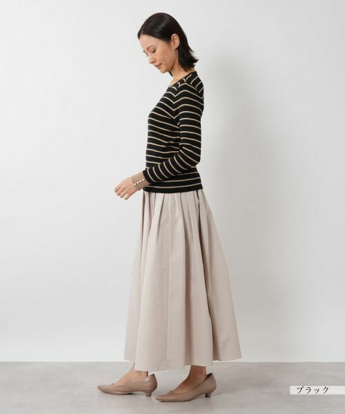 NEMIKA / ネミカ ニット・セーター | ボーダープルオーバー【NEMIKA】 | 詳細2