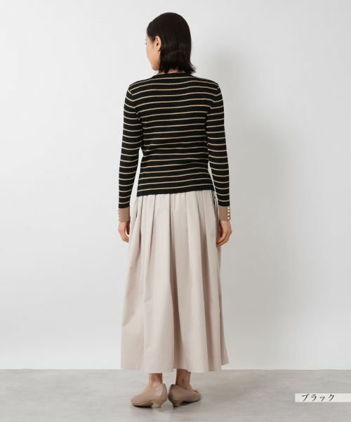 NEMIKA / ネミカ ニット・セーター | ボーダープルオーバー【NEMIKA】 | 詳細3
