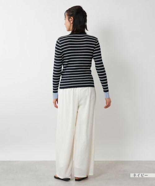 NEMIKA / ネミカ ニット・セーター | ボーダープルオーバー【NEMIKA】 | 詳細9