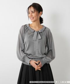 NEMIKA / ネミカ ニット・セーター | リボンタイラメニット【NEMIKA】