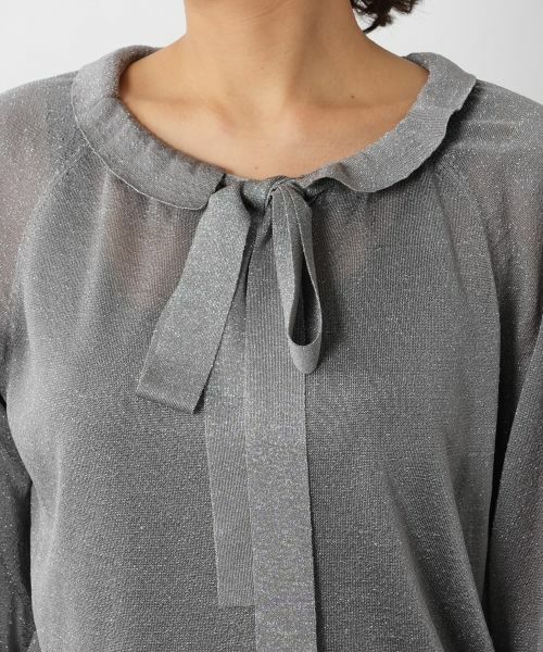 NEMIKA / ネミカ ニット・セーター | リボンタイラメニット【NEMIKA】 | 詳細10