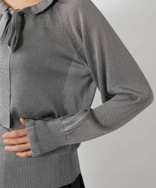 NEMIKA / ネミカ ニット・セーター | リボンタイラメニット【NEMIKA】 | 詳細12