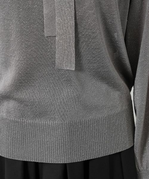 NEMIKA / ネミカ ニット・セーター | リボンタイラメニット【NEMIKA】 | 詳細13