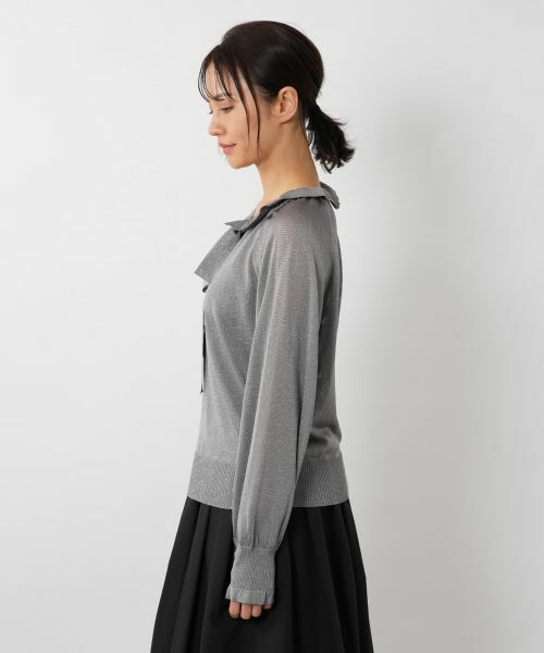 NEMIKA / ネミカ ニット・セーター | リボンタイラメニット【NEMIKA】 | 詳細8