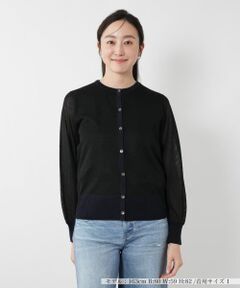 NEMIKA / ネミカ カーディガン・ボレロ | シアーラメニットカーディガン【NEMIKA】